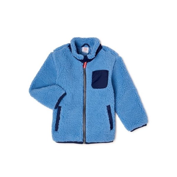 Baby & Toddler Boys or Girls Sherpa Jacket, Sizes 0M-5T