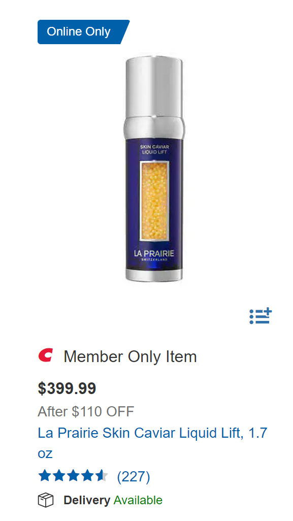 La Prairie Skin Caviar Liquid Lift, 1.7 oz