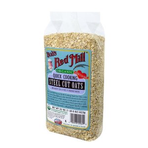 Red Mill Organic Quick Cook Steel Cut Oats, 22-Ounce (Pack of 4)