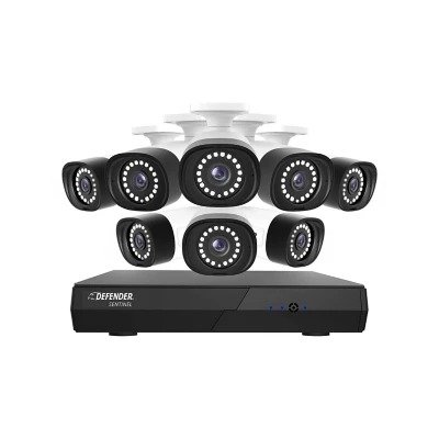 Sentinel 4K Ultra HD POE Wired NVR Security System with 8 Cameras, Color Night Vision, Smart Human Detection & Mobile App - Sam's Club