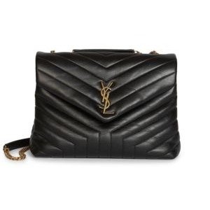 - Medium Loulou Matelasse Leather Shoulder Bag