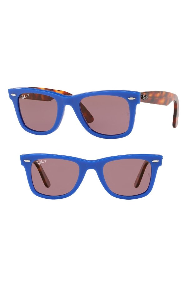 Polarized 50mm Standard Classic Wayfarer Sunglasses