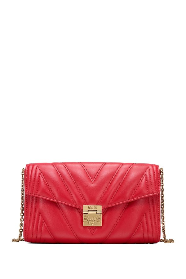Millie Quilted Leather Crossbody Bag