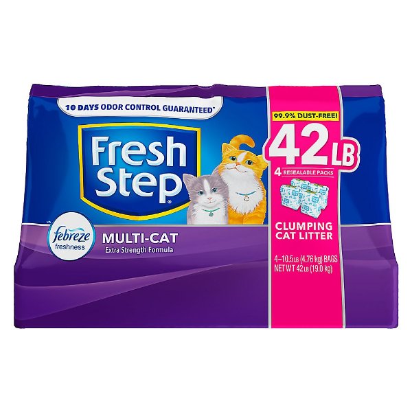 ® with Febreze&trade; Multi-Cat Litter - Clumping