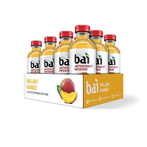 Bai Malawi Mango, Antioxidant Infused Beverage, 18 Fl. Oz. Bottles (Pack of 12)