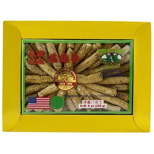 American Ginseng Prong Jumbo 8oz box