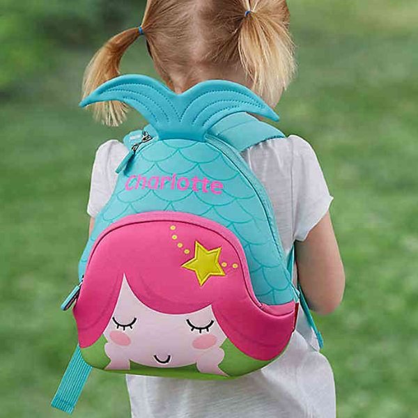 Mermaid Neoprene Toddler Backpack