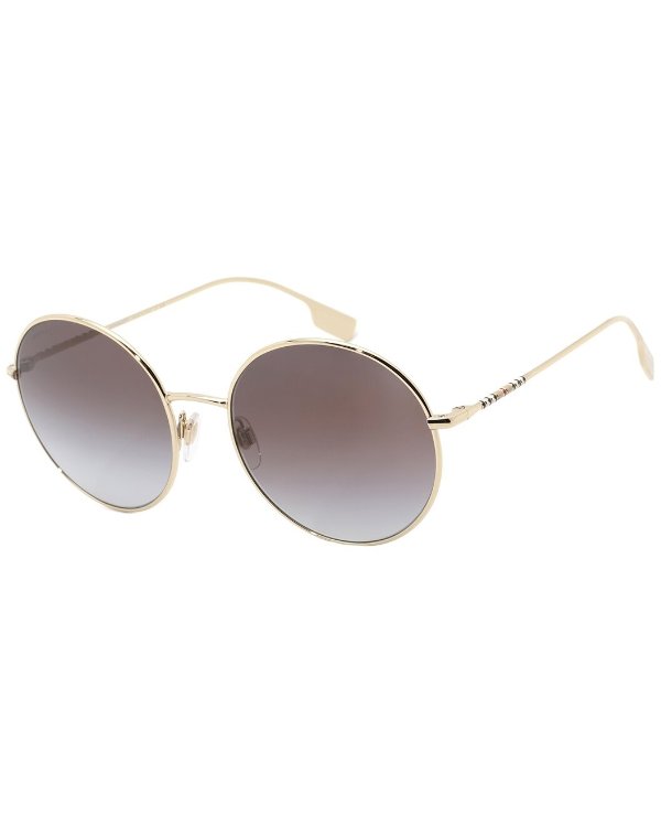 Women's BE3132 58mm Sunglasses / Gilt