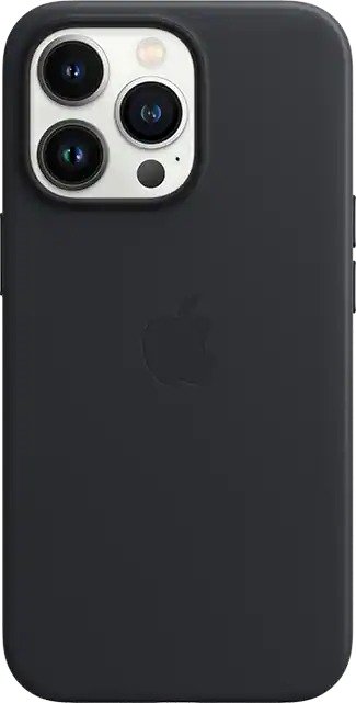 iPhone 13 Pro MagSafe 皮革保护壳 黑色