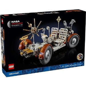 LegoTechnic NASA Apollo Lunar Roving Vehicle – LRV, Space Rover NASA Model for Adults, Buildable Space Set with Authentic Details, Collectible Outer Space Gift for Science Fans, 42182