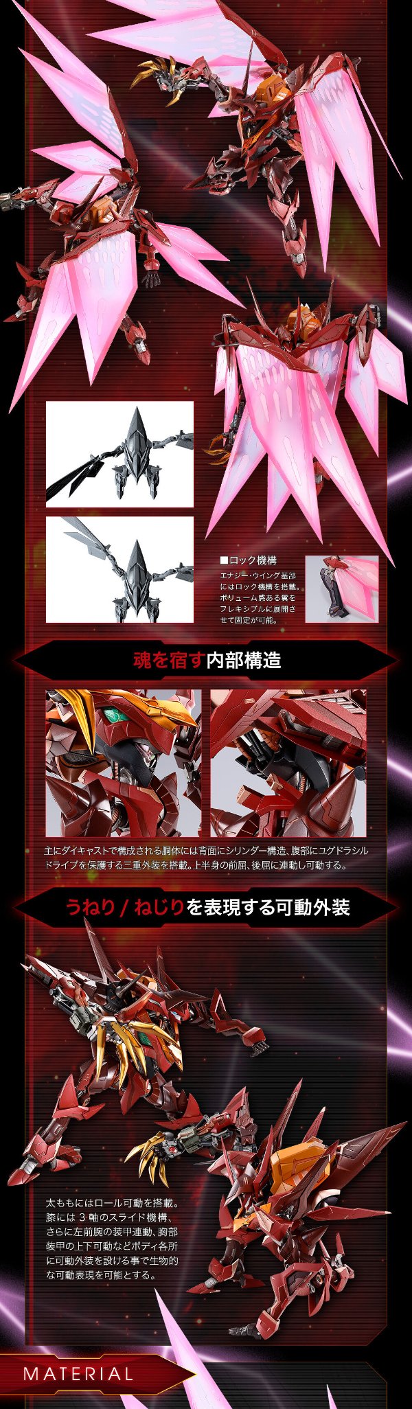 Bandai MB系列DRAGON SCALE 红莲圣天八极式$340.00