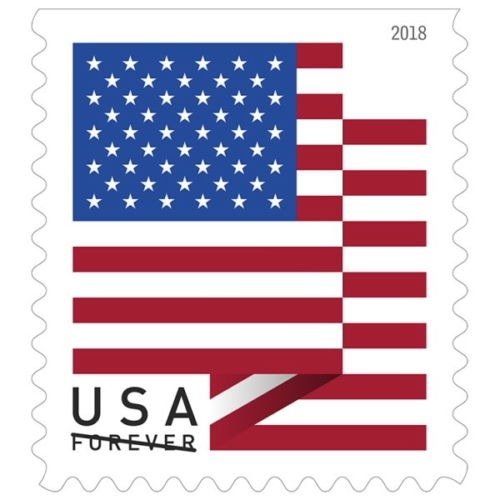 美国国旗图案邮票