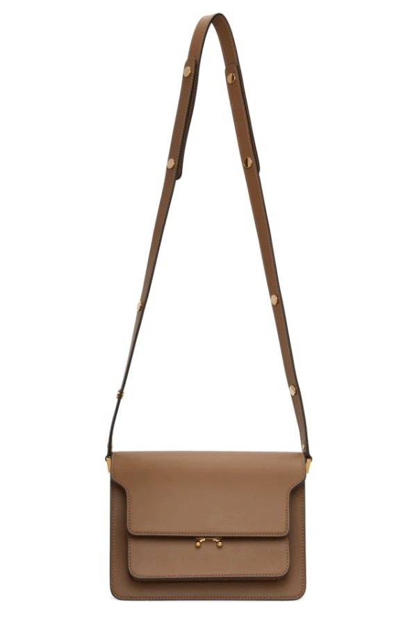 Brown Medium Trunk Bag