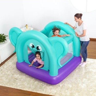 Energetic Elephant Bouncer with Built-in Pump