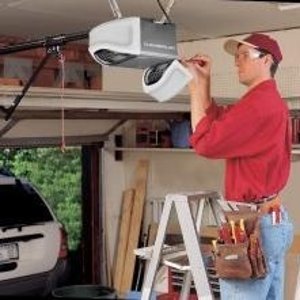 Chamberlain WD962KEV Whisper Drive Garage Door Opener with MyQ Technology and Battery Backup