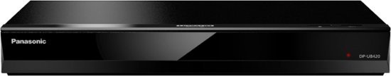DP-UB420 Streaming 4K Ultra HD Hi-Res Audio Wi-Fi Built-In Blu-Ray Player