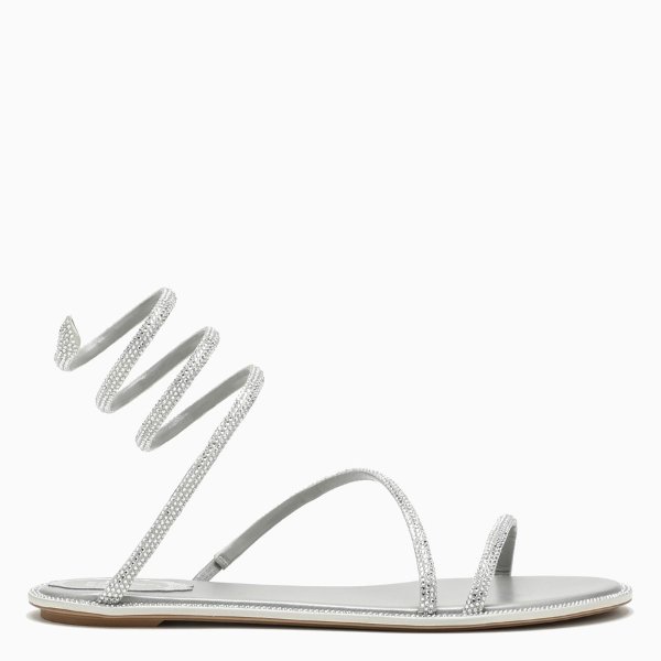 Grey Cleo low sandal