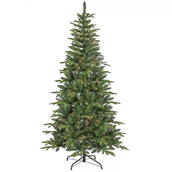 7-Ft Feel-Real® Pacific Mixed Pine 350-Light Artificial Christmas Tree