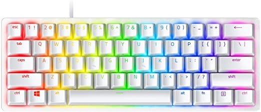 Huntsman Mini 60% 有线光轴机械键盘 白色