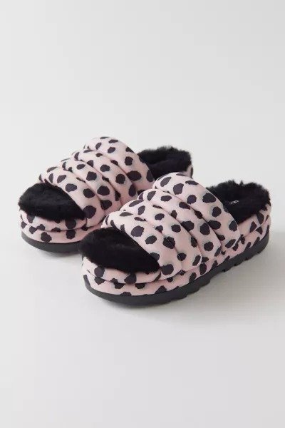 Puft Maxi Cheetah Print Slide Sandal