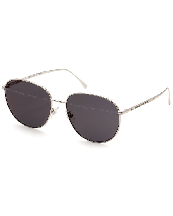 Women's FF-0379 60mm Sunglasses