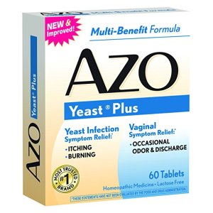 AZO Yeast Plus 60 Tablets @ Amazon