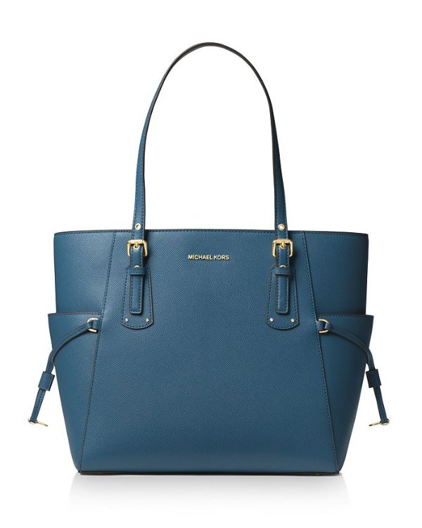 Voyager East West Leather Tote