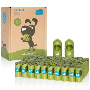 Earth Rated® Green Dispenser with Dog Waste Poop Bags