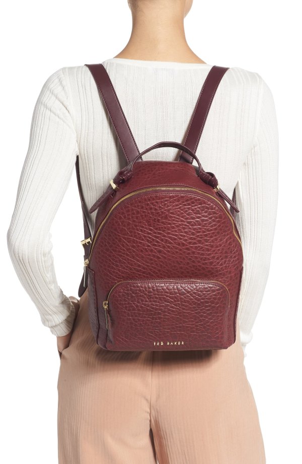 Orilyy Knotted Handle Backpack