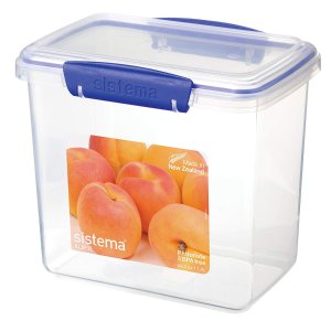 Sistema 1680 Klip It Collection Rectangle Food Storage Container, 64.2 Ounce