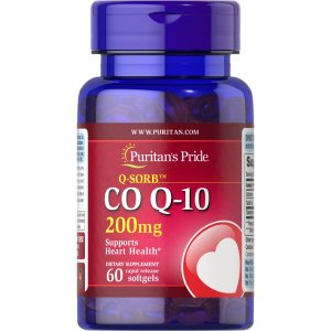 Puritan's Pride辅酶Q-10 200 mg 60粒