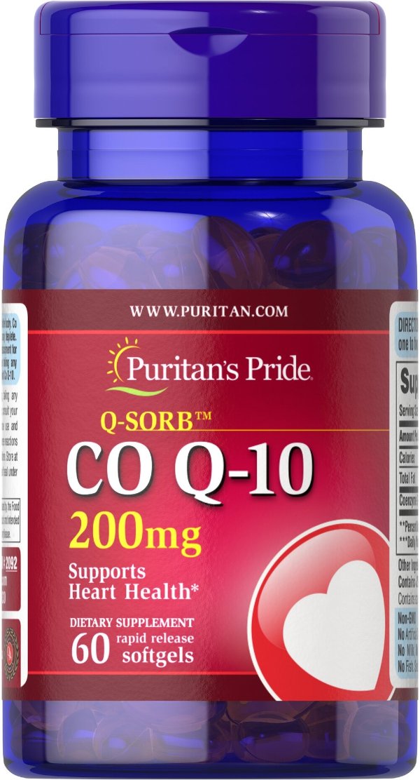 辅酶Q-10 200 mg 60粒