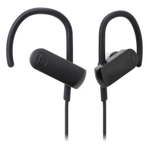 Audio-Technica ATH-SPORT70BTBK SonicSport Bluetooth Wireless In-Ear Headphones