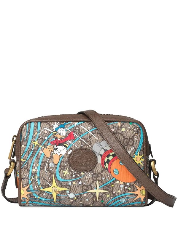 x Disney GG Supreme canvas shoulder bag