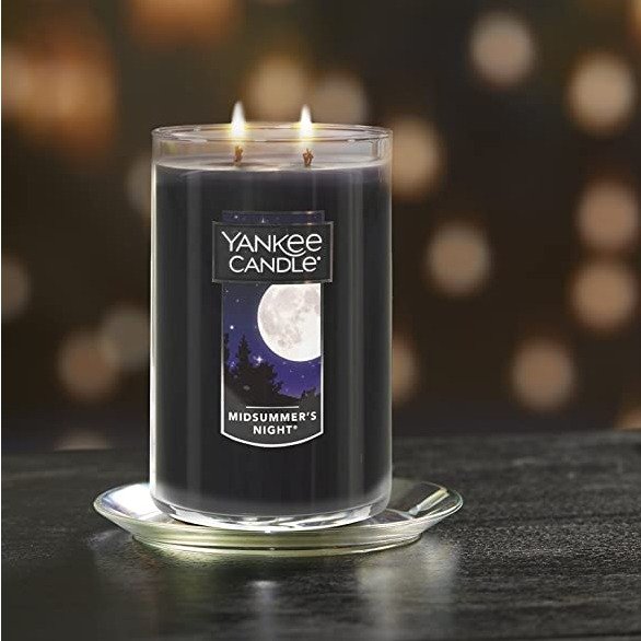 MidSummer's Night Scented, Classic 22oz Large Tumbler 2-Wick Candle, Over 75 Hours of Burn Time