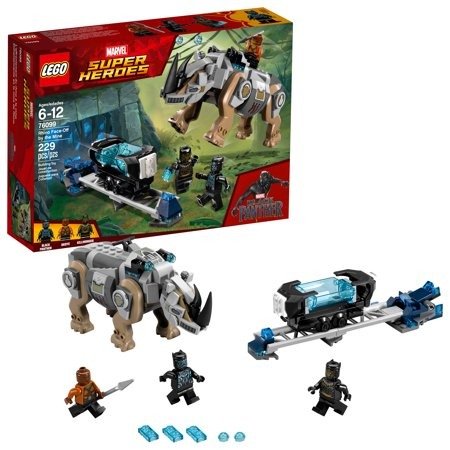 Super Heroes Rhino Face-Off by the Mine 76099