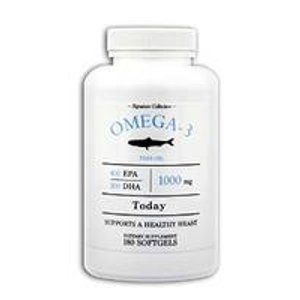 Premium Omega 3 Fish Oil Supplements 1000mg (180 Softgels)