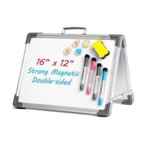 Uho Magnetic Dry Erase White Board 16 inches x 12inches