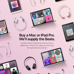 Save on a Mac or iPad with Apple education pricing