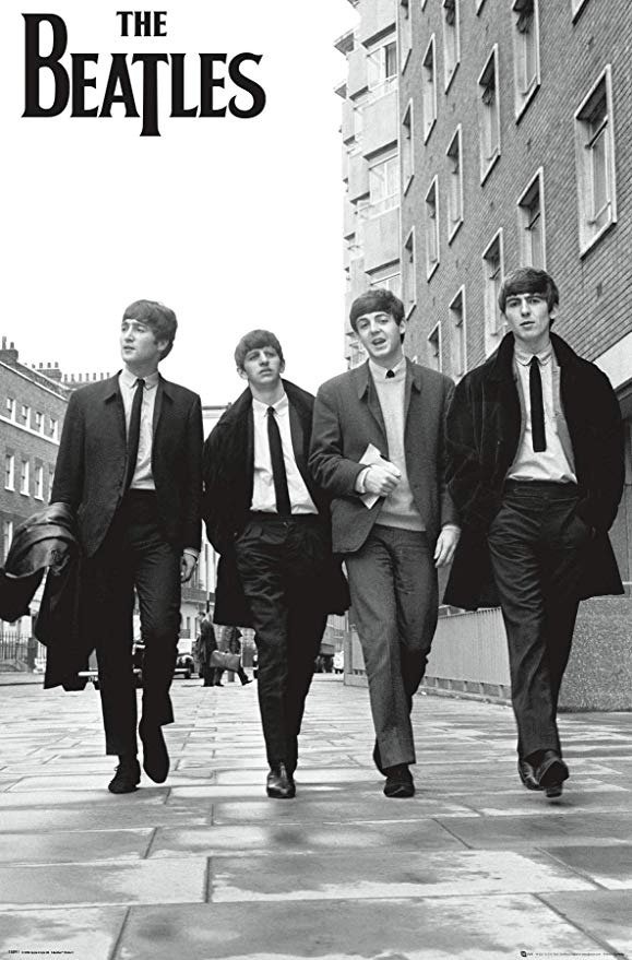 The Beatles-in London Mount Bundle Wall Poster, 22.375" x 34"