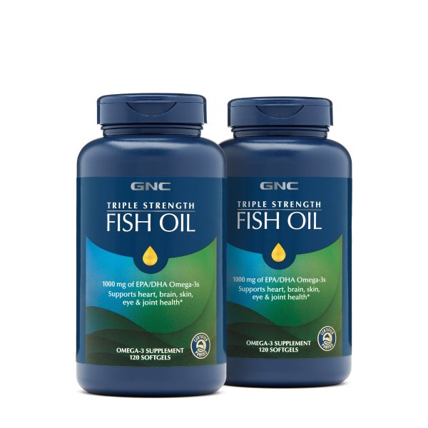 Triple Strength Fish Oil - Twin Pack