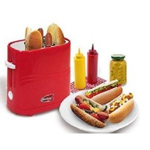 Elite Cuisine ECT-304R MaxiMatic Hot Dog Toaster