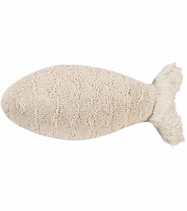 Baby Fish Cushion - Natural (2'x 10")