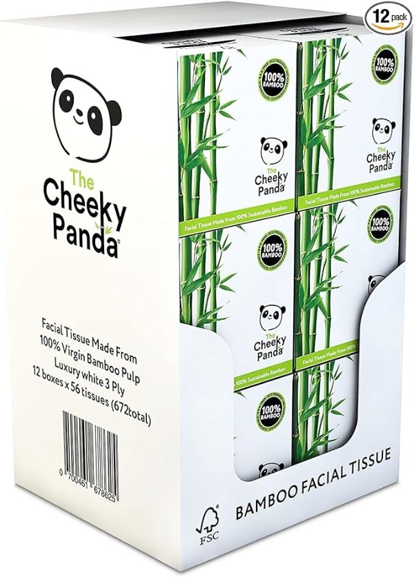 The Cheeky Panda 面巾纸 12盒