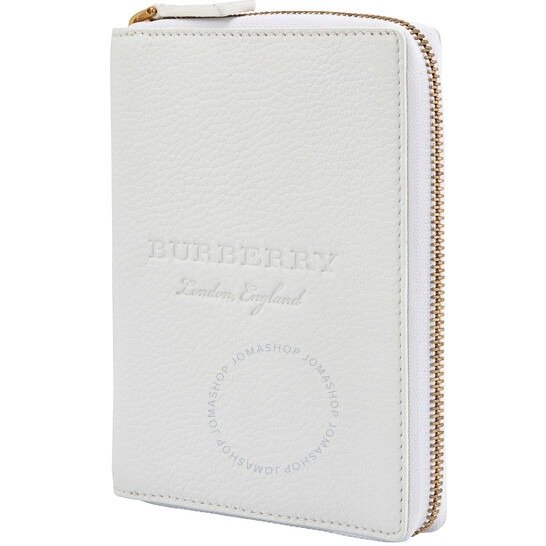 Embossed Grainy Leather Ziparound A6 Notebook Case