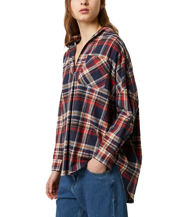 Rhodes Cotton Flannel Plaid Shirt