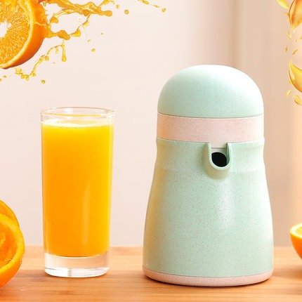 【自营】美之扣榨汁机手动压橙子器简易迷你果汁杯水果榨汁器