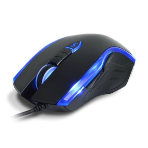 Etekcity® Scroll S200 High Precision 1600 DPI Wired USB Optical Gaming Mouse with Side Control, Ergonomic and Symmetrical Design