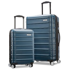 SamsoniteOmni 2 Hardside Expandable Luggage, Teal, 2-Piece Set (20/24)