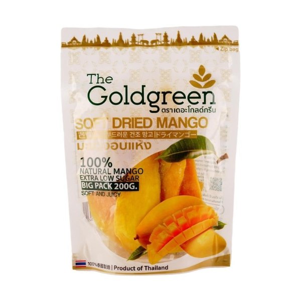 THE GOLDGREEN Dried Mango,7.05 oz